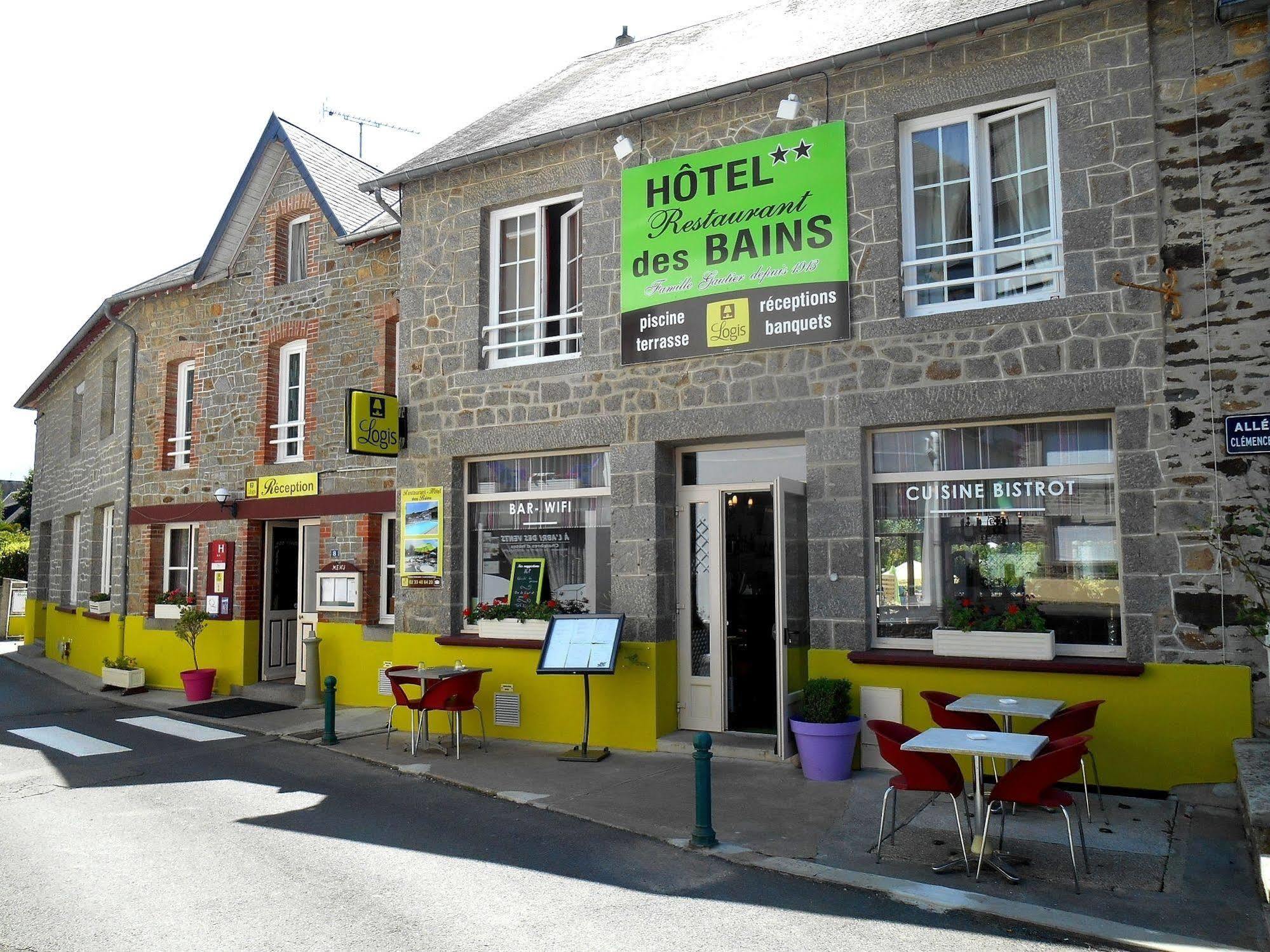 Hotel Des Bains Saint-Jean-le-Thomas Exterior photo